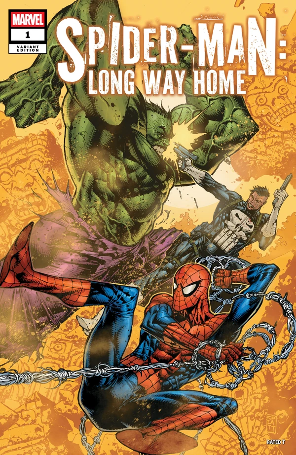 Spider-Man: Long Way Home: Stephen Platt Variant #1 - Cover 4